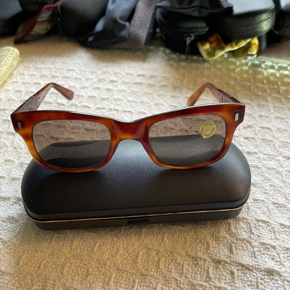 Persol Ratti 852 Meflecto Tortoise Shell Sunglasses Rare Vintage Collection